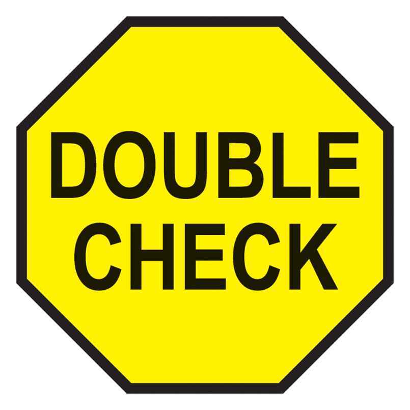 What Is Double Checking