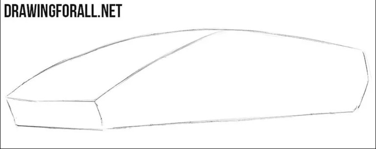 Hướng dẫn mơ ước cách vẽ ô tô lamborghini đơn giản với các bước đơn giản