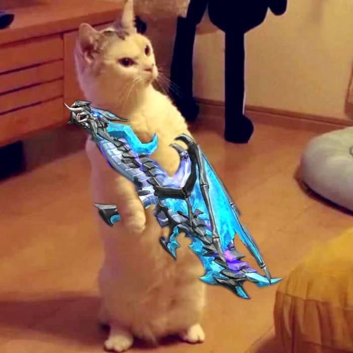 Avatar mèo cầm súng trong trò chơi FF sẽ khiến bạn say mê ngay từ cái nhìn đầu tiên. Hình ảnh này thể hiện một chú mèo không chỉ tinh nghịch mà còn rất táo bạo và mạnh mẽ. Bạn sẽ không muốn bỏ lỡ hình ảnh này đâu.