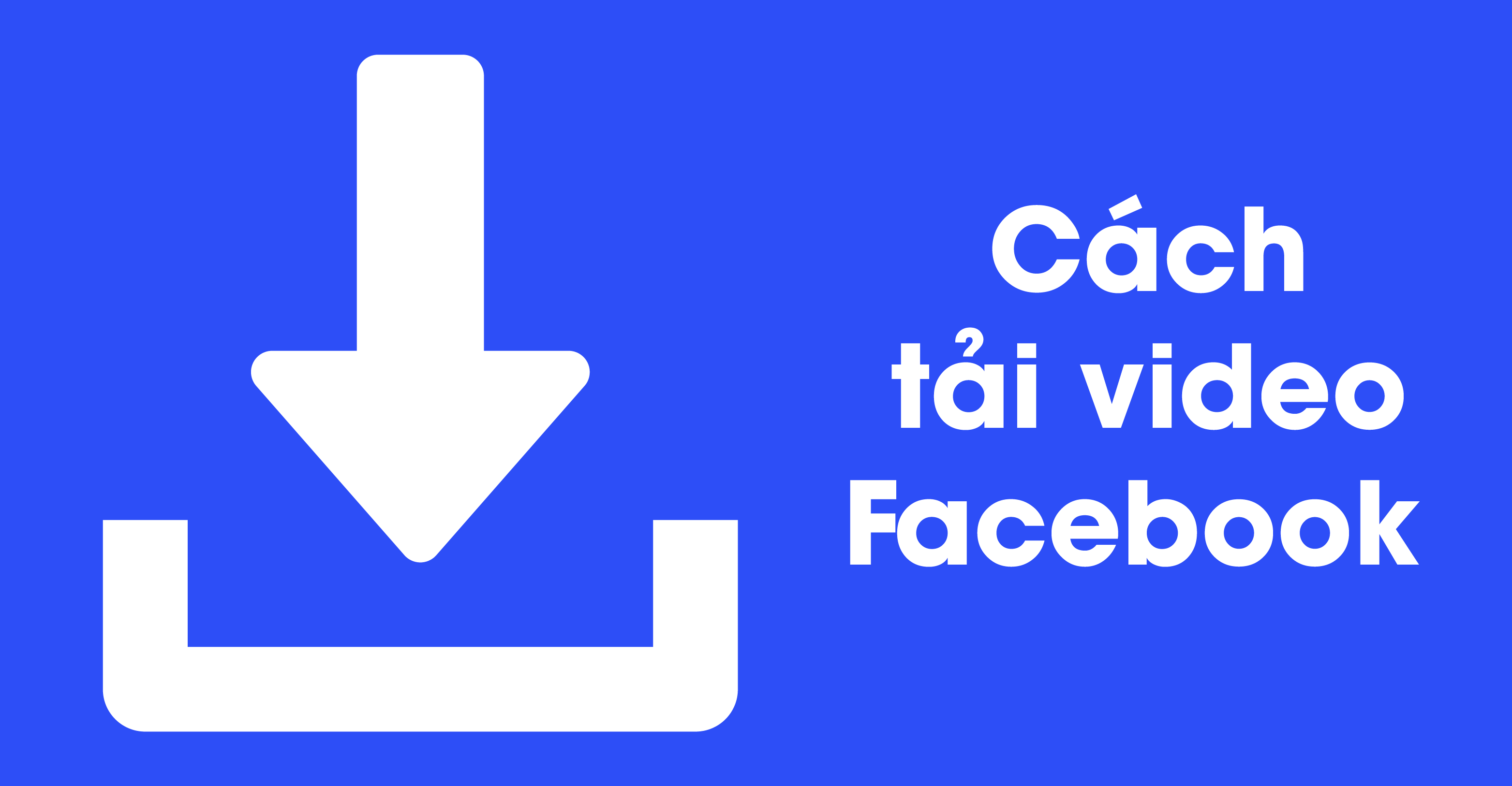 tải video facebook